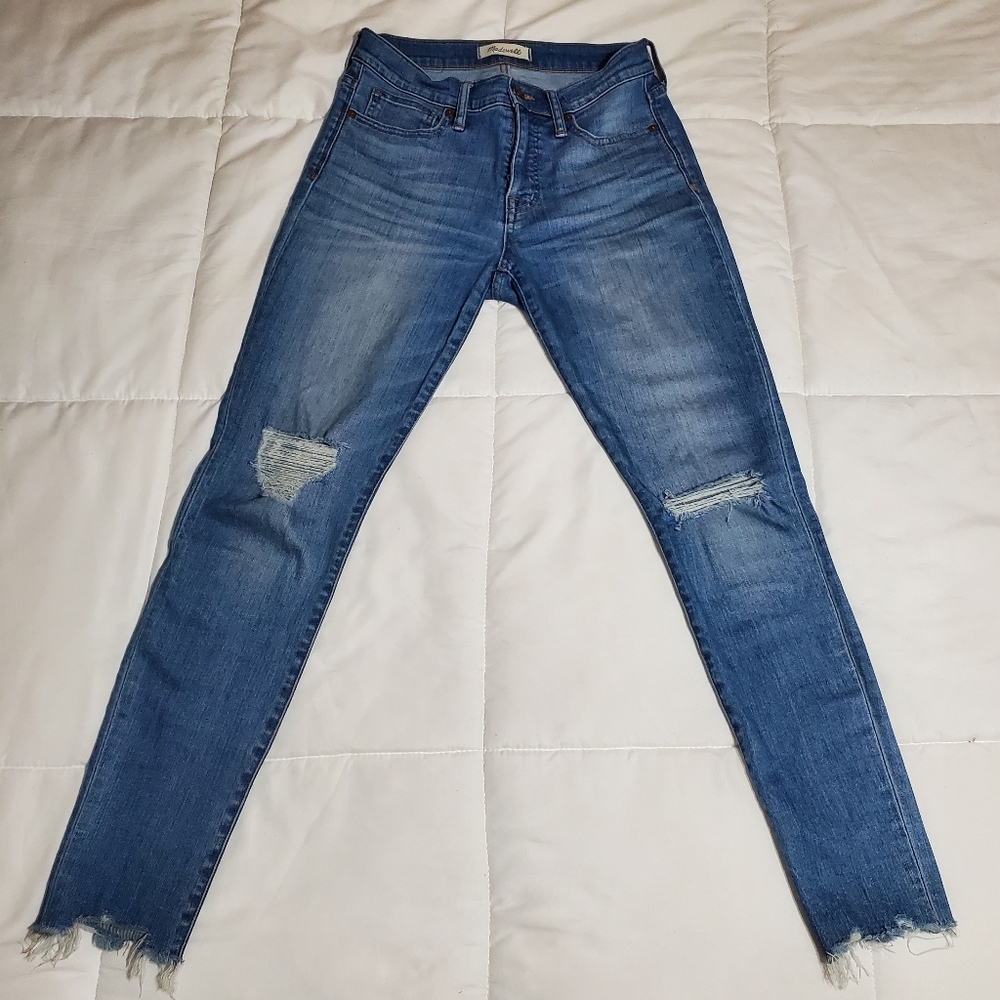 Madewell Distressed Skinny Jeans